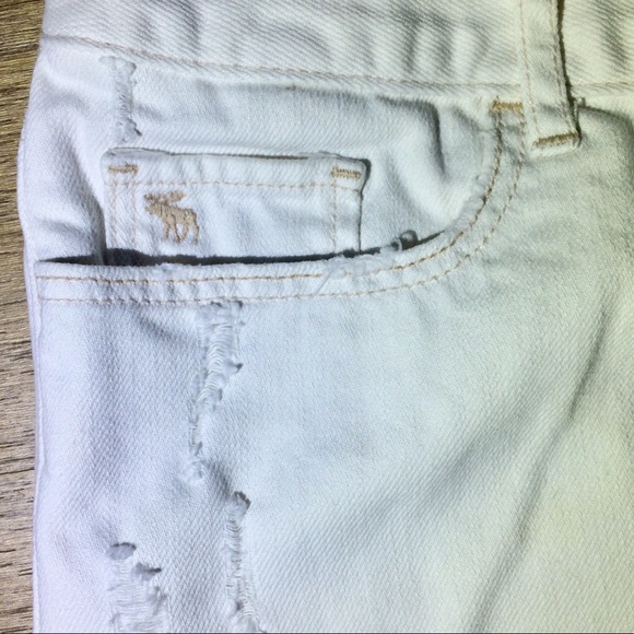 Abercrombie & Fitch White Mini Skirt - Picture 4 of 5